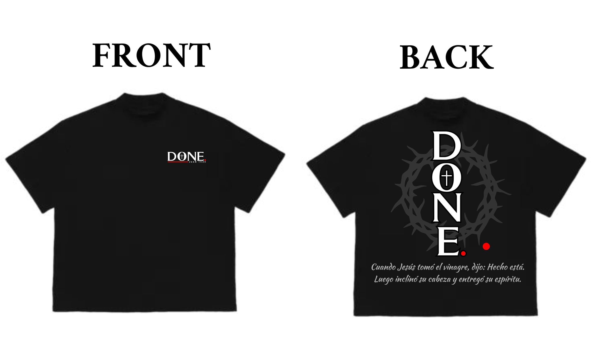 Done oversized Tee